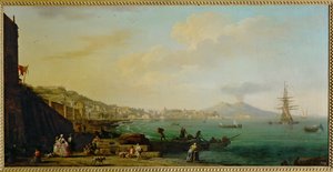 Vue de Naples et du Vésuve ... - Claude Joseph Vernet