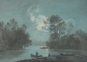 Pêcheurs au clair de lune, vers 1750-1800 - Claude Joseph Vernet