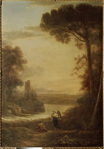 Paysage avec Tobie et l