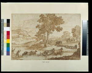 Paysage avec le voyage de Jacob