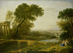 Le repos pendant la fuite en Égypte - Claude Lorrain