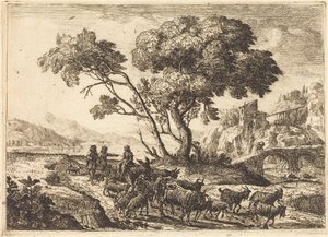 Départ pour les champs - Claude Lorrain