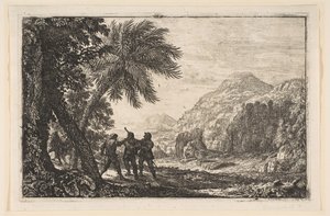 Paysage avec brigands, 1633 - Claude Lorrain
