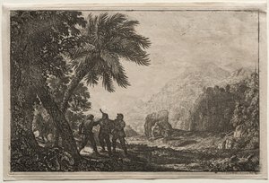 Paysage avec des Brigands, 1633 - Claude Lorrain