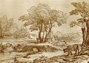 Paysage avec pont - Claude Lorrain