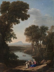 Repos pendant la fuite en Égypte, début des années 1640