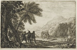 Scène de brigands - Claude Lorrain