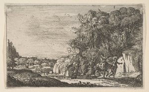 La Fuite en Égypte, vers 1630-31 - Claude Lorrain