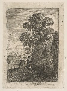 Le Berger et la Bergère, vers 1630 - Claude Lorrain