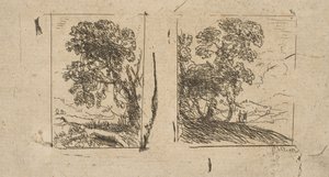 Les Deux Paysages, vers 1630