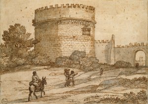 Tombe de Cecilia Metella - Claude Lorrain