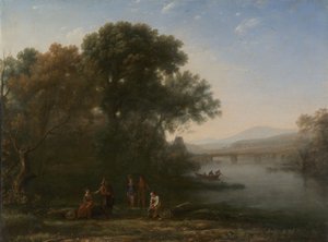 Le gué - Claude Lorrain