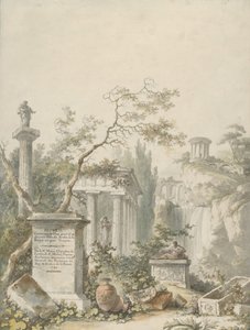 Conception pour un Frontispice, 1782