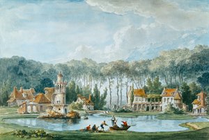 Le Hameau, Petit Trianon, 1786