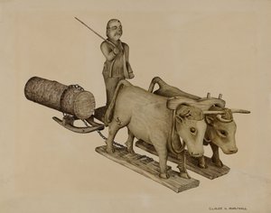 Transport de bois - Claude Marshall