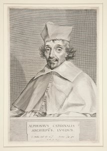 Cardinal Alphonse de Plessis de Richelieu (frère du célèbre Cardinal) - Claude Mellan