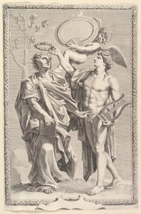 Frontispice : Virgile, Publii Virgilii Maronis Opera, 1641