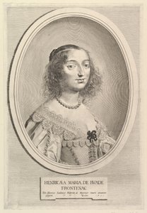 Henriette-Marie de Buade-Frontenac - Claude Mellan