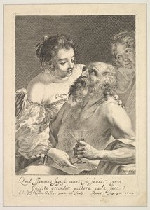 Loth et ses filles, 1629