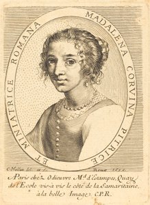 Maddalena Corvina - Claude Mellan