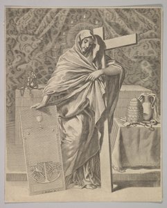 Allégorie de la foi - Claude Mellan