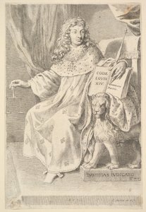 Page de titre: Le Code Louis XIV, 1667