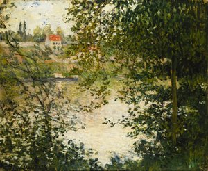 À Travers les Arbres, Île de la Grande Jatte, 1878