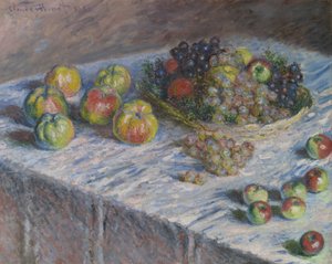 Pommes et raisins