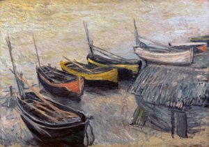 Bateaux sur la plage
