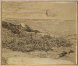 Au bord de la mer, 1886 - Claude Monet