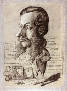 Caricature de Léon Manchon