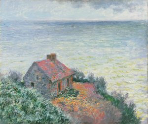 Poste de douane à Dieppe, 1882