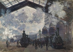 La gare Saint-Lazare