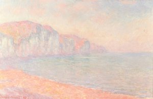 Falaises de Pourville, le matin