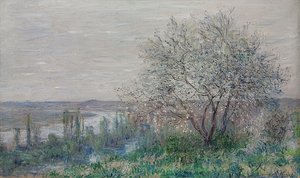 Ambiance printanière à Vétheuil. 1880 - Claude Monet