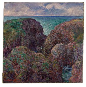 Groupe de rochers à Port-Goulphar, 1887