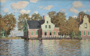 Maisons au bord de la rivière Zaan, 1871-1872