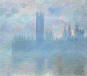Houses of Parliament, Londres, 1900-01 - Claude Monet