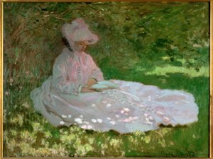La liseuse - Claude Monet