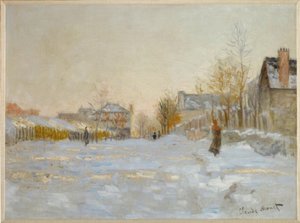 La neige à Argenteuil