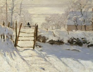 La pie - Claude Monet