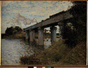 Le Pont du chemin de fer à Argenteuil
