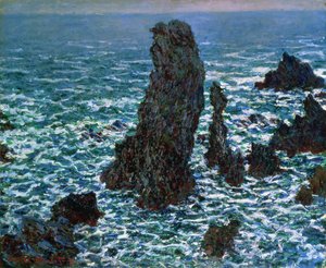 Les Pyramides à Port-Coton, Belle-Île-en-Mer, 1886