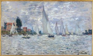 Les barques. Régates à Argenteuil - Claude Monet