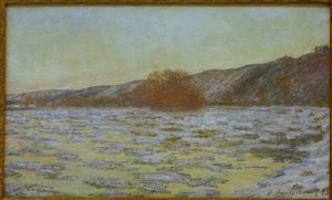 Les glaçons, effet de crépuscule