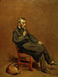 Homme avec pipe