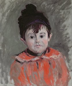 Michel Monet (1878-1966) portant un bonnet à pompon, 1880 - Claude Monet