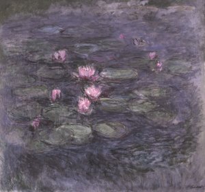 Nymphéas, c.1914 (oil on canvas) - Claude Monet