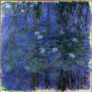 Nymphéas bleus