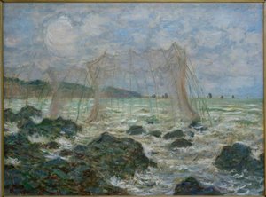 Parc de pêche à Pourville - Claude Monet